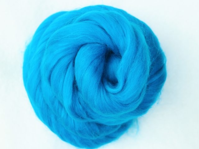 Silk merino Turquoise