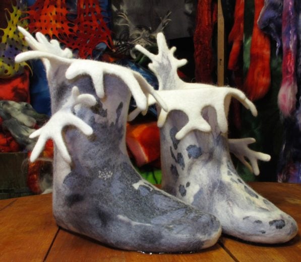 Felted Boots